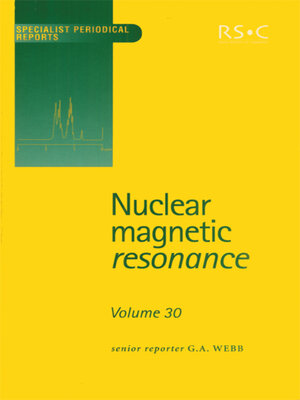 cover image of Nuclear Magnetic Resonance, Volume 30